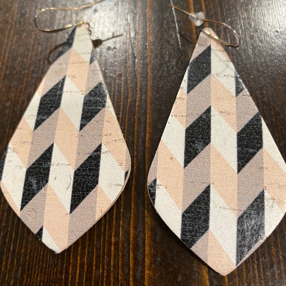 Eleven10Leather Earrings
